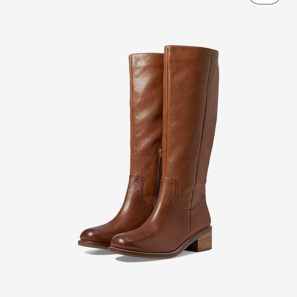 Seychelles Sand in My Boots Brown Heeled Boots - Sz 10